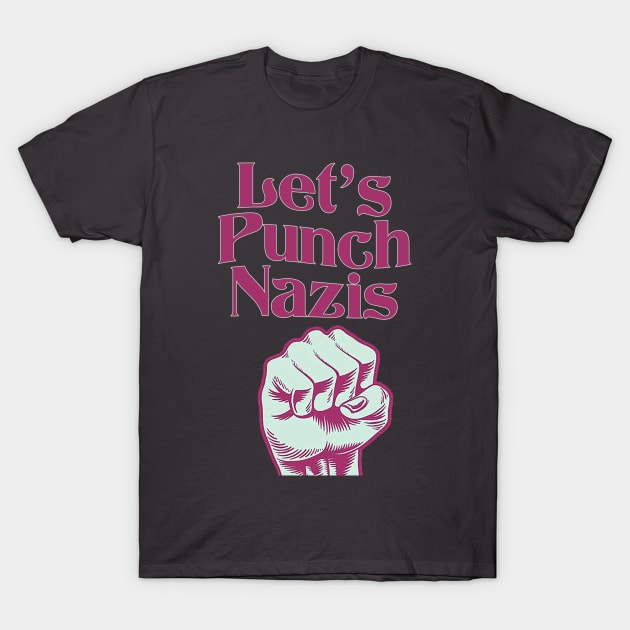 punch a nazi T-Shirt by SCL1CocoDesigns